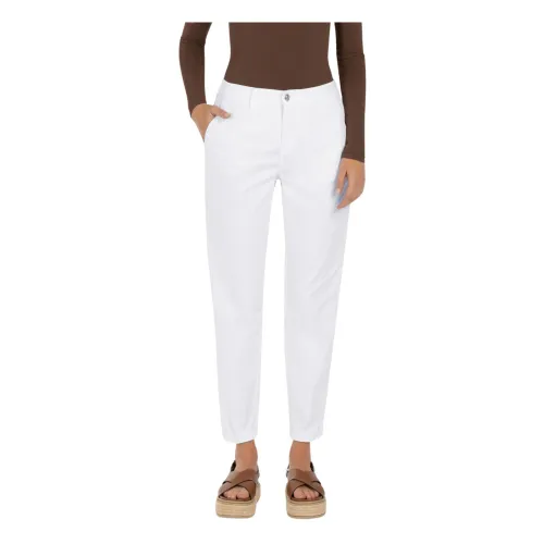 MAC , Slim-fit Trousers ,White female, Sizes: