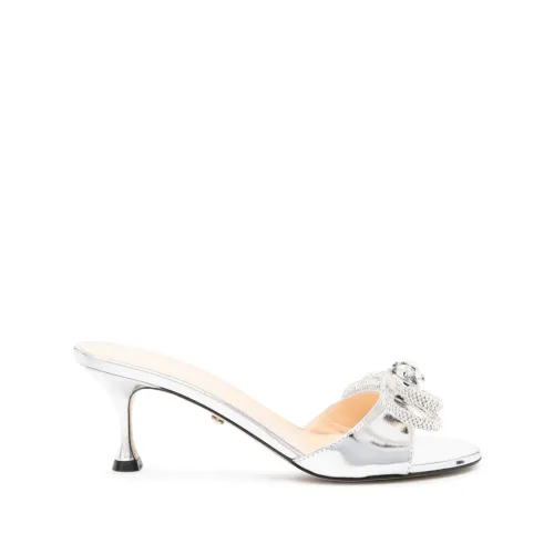 Mach & Mach , Mach Mach PRE Sandals Silver ,Gray female, Sizes: