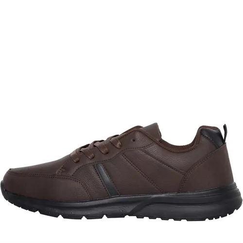Mad Wax Mens Lace Up Shoes Brown