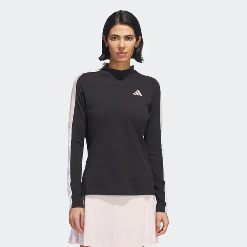 Made With Nature Mock Neck Long-Sleeve Top