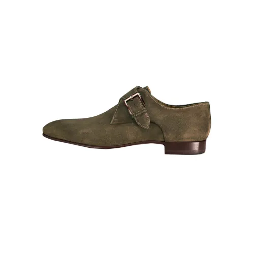 Magnanni , Stylish Canalete Loafer in Green ,Green male, Sizes: