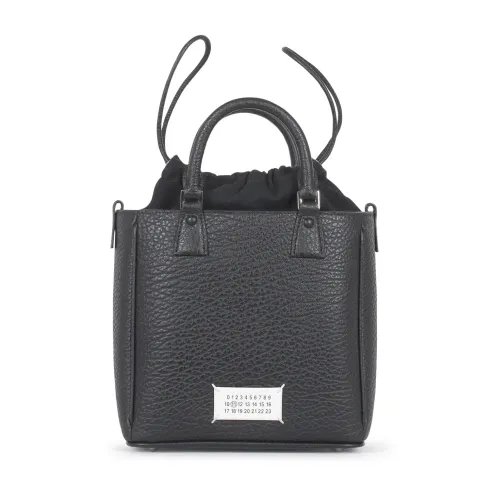 Maison Margiela , Black 5AC Tote Vertical Bag ,Black female, Sizes: ONE SIZE