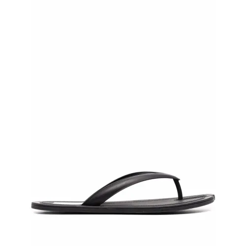 Maison Margiela , Black Split Toe Flip Flops ,Black male, Sizes: