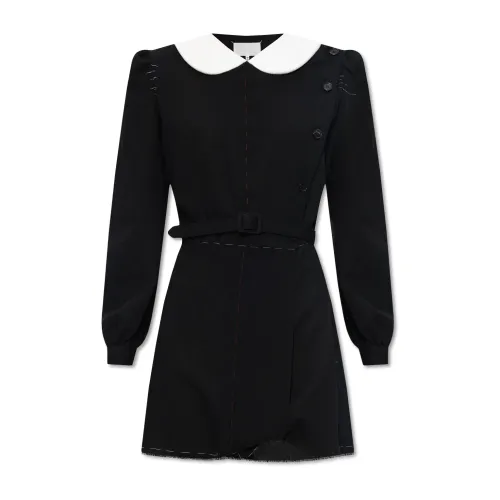 Maison Margiela , Collared dress ,Black female, Sizes: