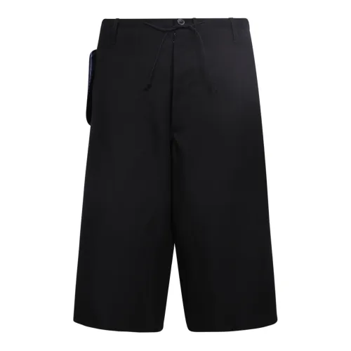 Maison Margiela , Corded Casual Shorts ,Black male, Sizes: