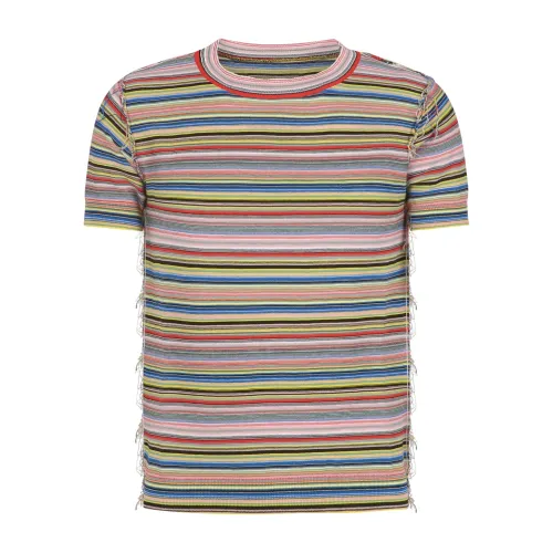 Maison Margiela , Crewneck Shirts ,Multicolor male, Sizes: