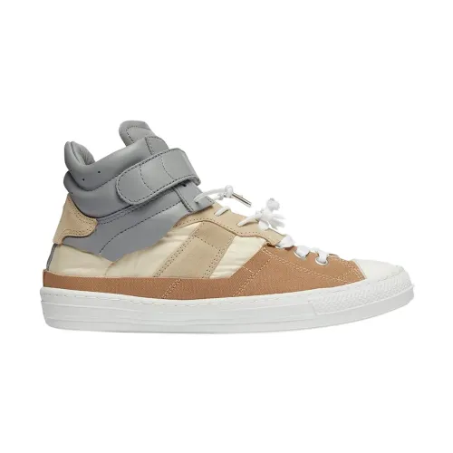 Maison Margiela , Elevate Your Game with High-Top Sneakers ,Brown male, Sizes: