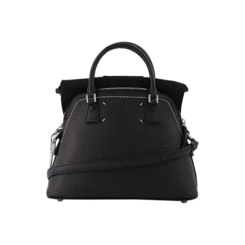 Maison Margiela , Leather handbags ,Black female, Sizes: ONE SIZE