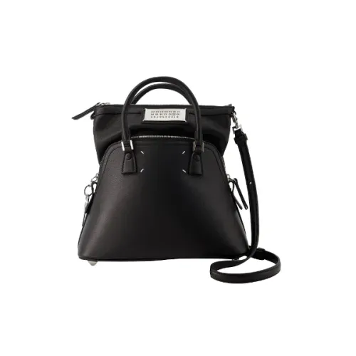 Maison Margiela , Leather shoulder-bags ,Black female, Sizes: ONE SIZE