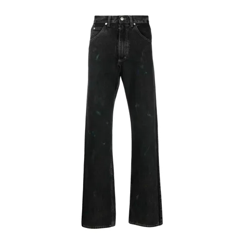 Maison Margiela , Pants 5 pockets ,Black male, Sizes: