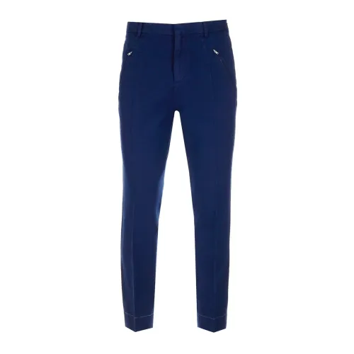 Maison Margiela , Slim-Fit Cotton Denim Trousers ,Blue male, Sizes:
