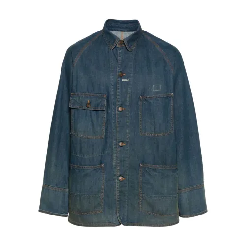 Maison Margiela , Sports Jacket Collection ,Blue male, Sizes: