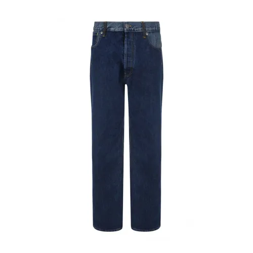 Maison Margiela , Straight Denim Jeans ,Blue female, Sizes: