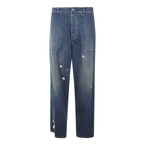 Maison Margiela , Stylish Jeans Pants ,Blue male, Sizes: