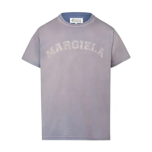 Maison Margiela , T-shirt ,Blue female, Sizes: