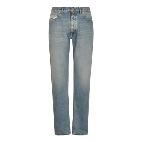 Maison Margiela , Timeless Straight Jeans for Men ,Blue male, Sizes: