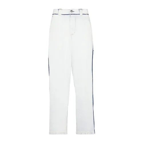 Maison Margiela , White Jeans for Men ,White female, Sizes: