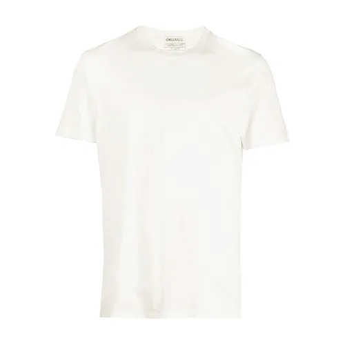Maison Margiela , White Pointed Collar T-shirts and Polos ,White male, Sizes: