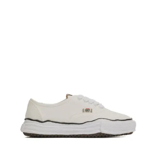 Maison Margiela , White Sneakers with Logo Tag ,White male, Sizes: