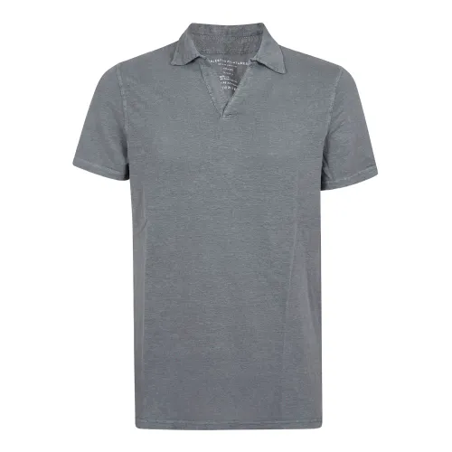 Majestic Filatures , Mens Clothing T-Shirts Polos Nude Neutrals Ss24 ,Gray male, Sizes: