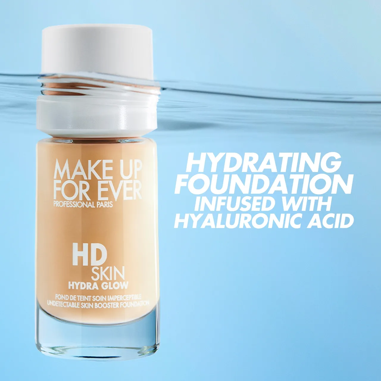 MAKE UP FOR EVER HD SKIN Hydra Glow Foundation 30ml (Various Shades) - 6 - 1N14
