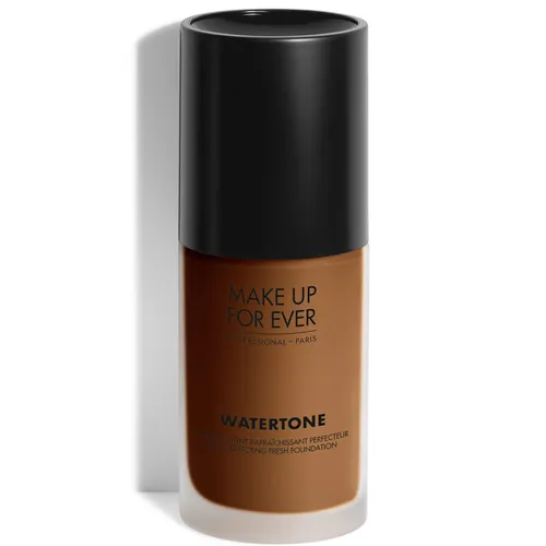 MAKE UP FOR EVER watertone Foundation No Transfer and Natural Radiant Finish 40ml (Various Shades) - - Y540-Dark Brown
