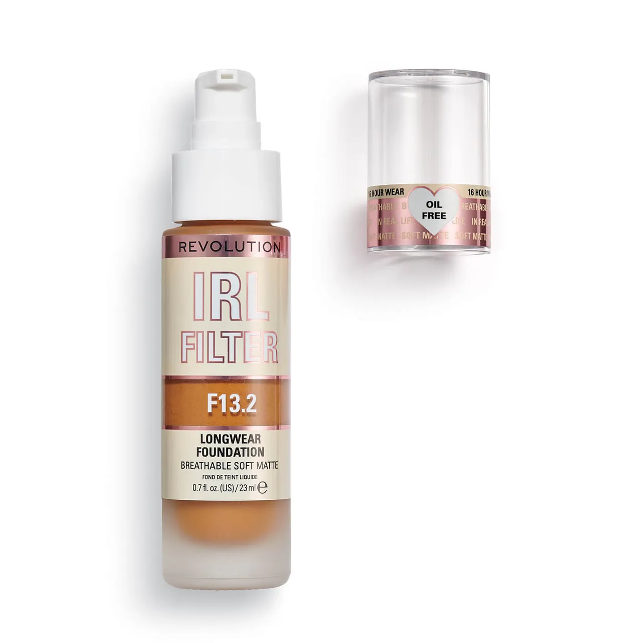 Makeup Revolution IRL Filter Longwear Foundation 23ml (Various Shades) - F13.2