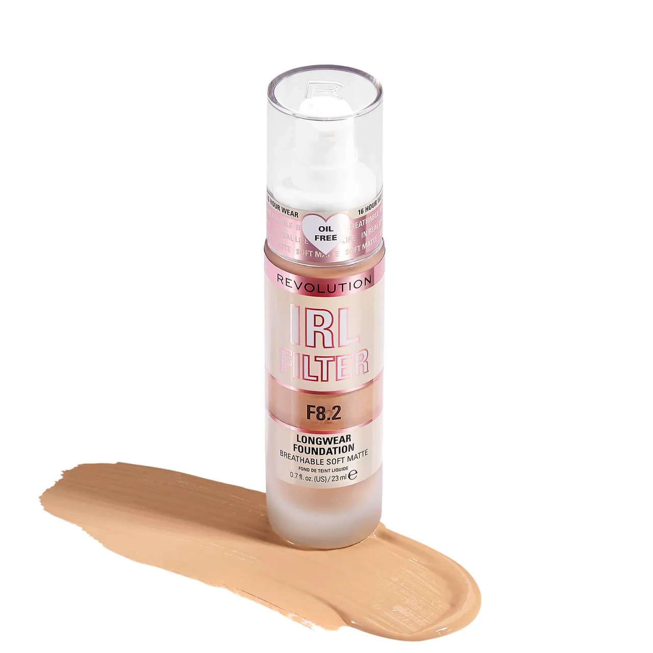 Makeup Revolution IRL Filter Longwear Foundation 23ml (Various Shades) - F8.2