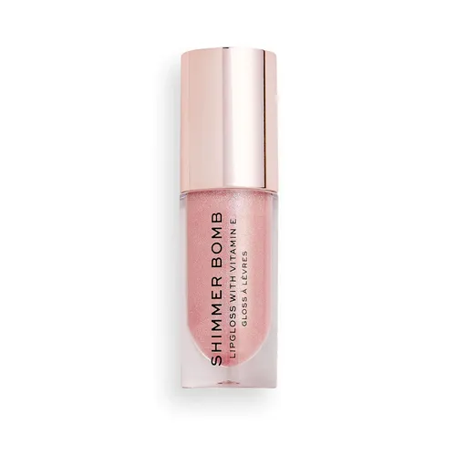 Makeup Revolution Shimmer Bomb Lip Gloss (Various Shades) - Glimmer