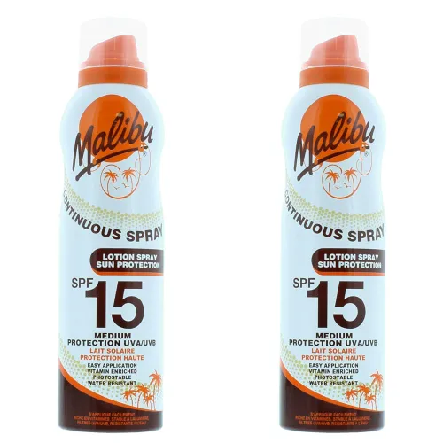 Malibu Sun SPF 15 Continuous Lotion Spray Sunscreen