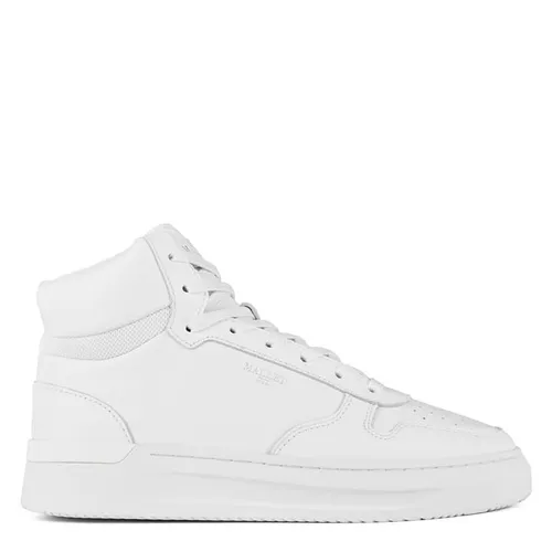MALLET Hoxton Mid Top Trainers - White