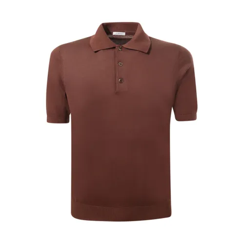 Malo , Malo T-shirts and Polos Brown ,Brown male, Sizes: