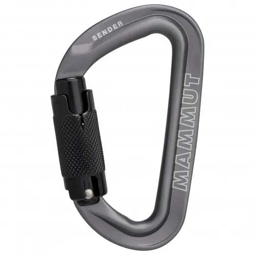 Mammut - Sender Twistlock Carabiner - Locking carabiner grey