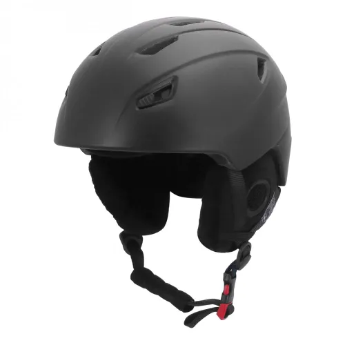 Manbi Junior Park Ski Helmet: Black Matt: 53-54cm XS Size: 53-54cm XS,
