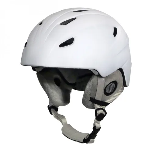 Manbi Junior Park Ski Helmet: White Matt: 53-54cm XS Size: 53-54cm XS,