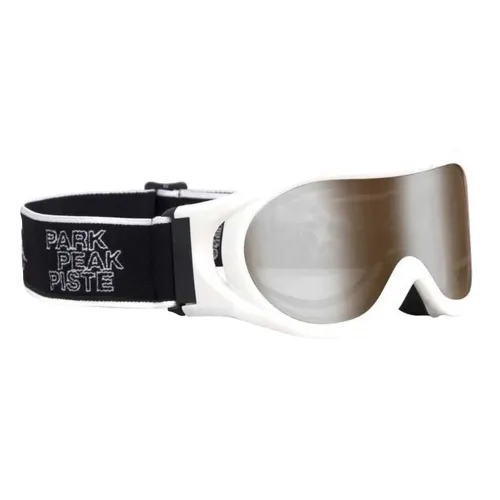 Manbi Kids Whizz Ski Goggle: White Colour: White