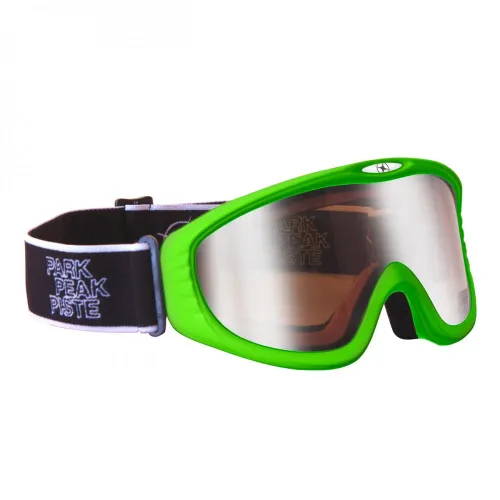 Manbi Vulcan Snowsport Goggles Green/Mirror Cat 2 