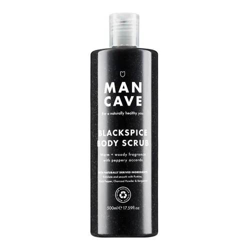 ManCave Blackspice Body Scrub 500ml for Men