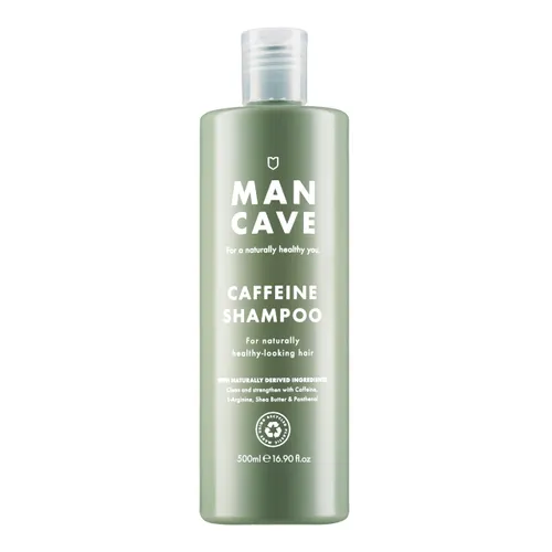 ManCave Caffeine Shampoo 500ml for Men