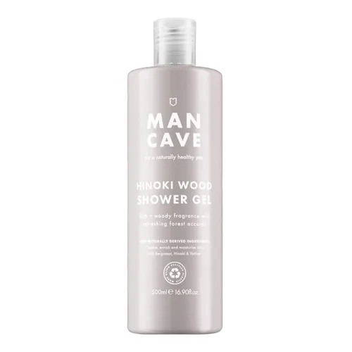 ManCave Hinoki Wood Shower Gel for Men