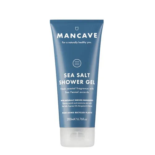 ManCave Sea Salt Shower Gel 200ml for Men