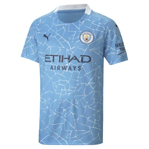 Manchester City FC Kid's Official 2020/21 Home Shirt