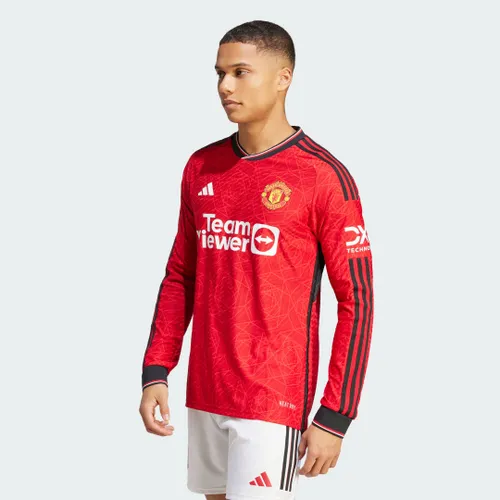 Manchester United 23/24 Long Sleeve Home Authentic Jersey