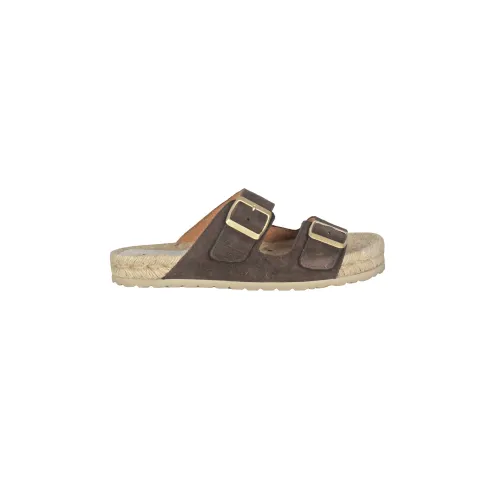 Manebí , Cocoa R0 Stylish Sandals ,Brown female, Sizes: