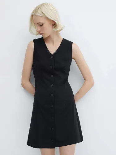 Mango Avayax A-Line Mini Dress - Black - Female