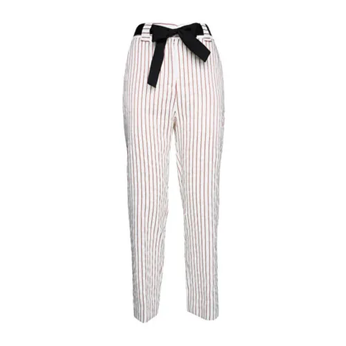 Manila Grace , Striped Pants ,White female, Sizes: