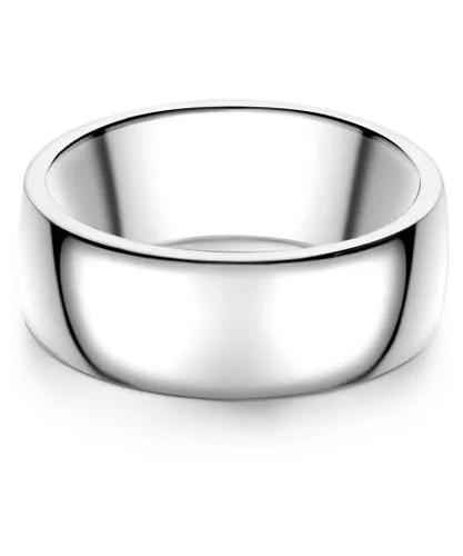 Männerglanz Mens Male Sterling Silver Ring - Size P