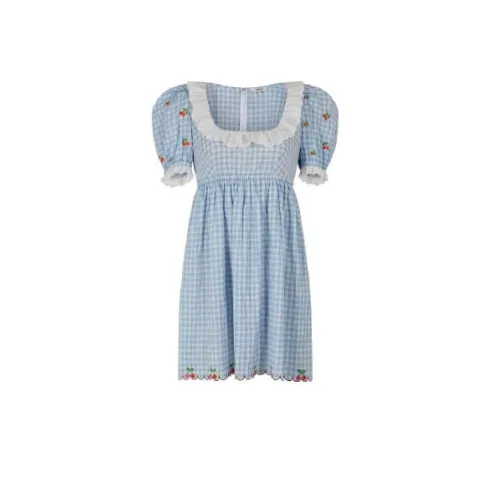 Manoush , Summer Dress ,Blue female, Sizes: