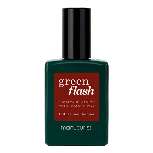 Manucurist Green Flash Led Nail Polish 15Ml Green Flash - Dark Pansy 15Ml