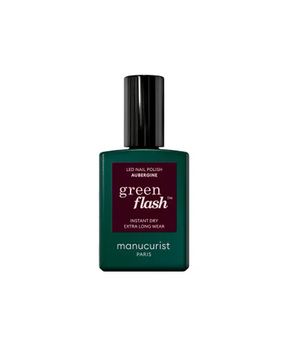 Manucurist Unisex -GREEN FLASH - AUBERGINE - Nail polish - One Size